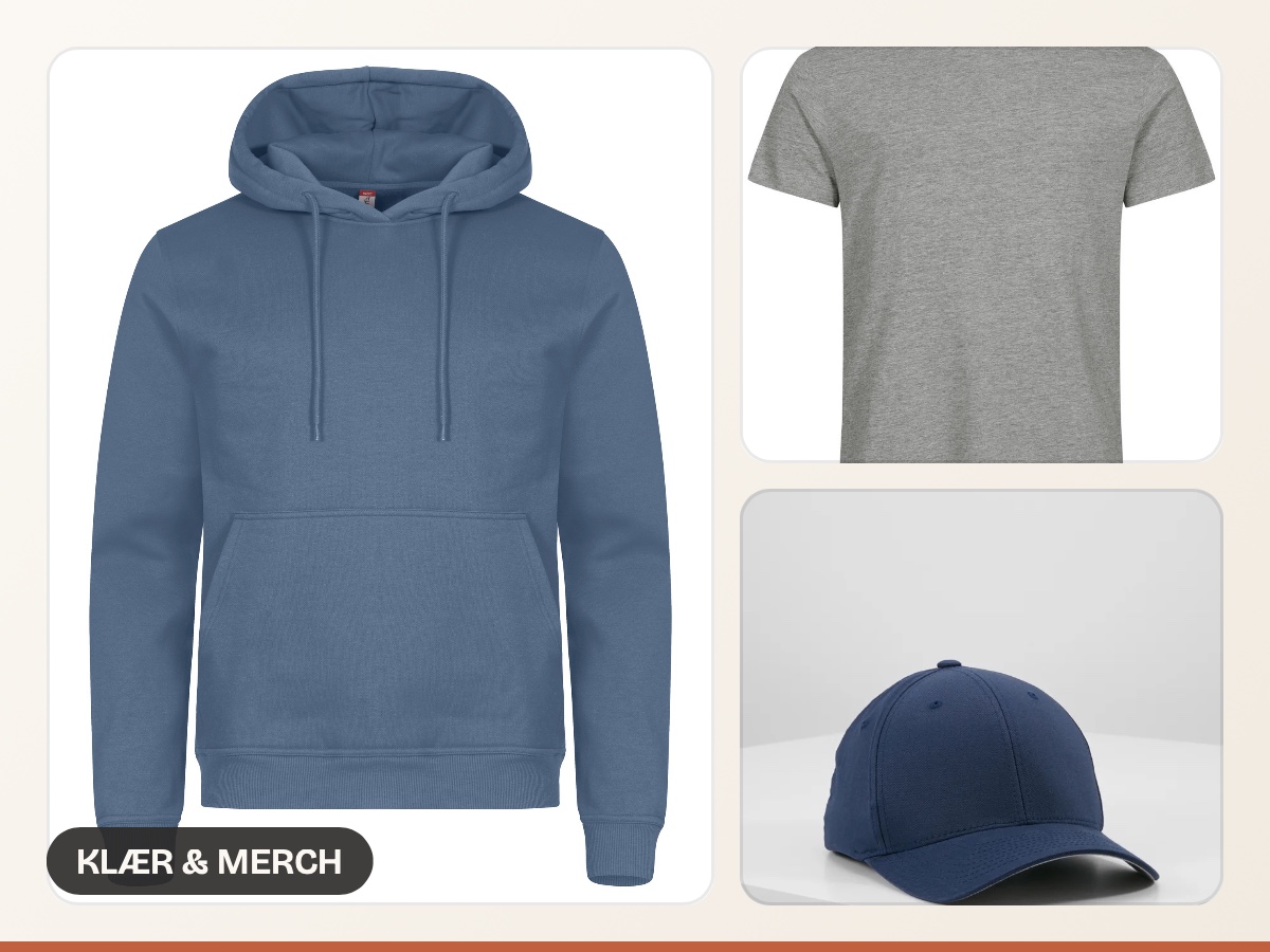 Klær & merch