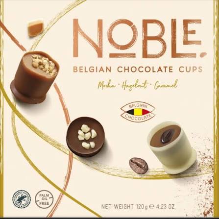 Noble Belgian Chocolate cups – Chef`s collection 120g
